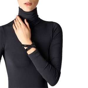 Wolford Swarovski Crystal Liya Black Bracelet